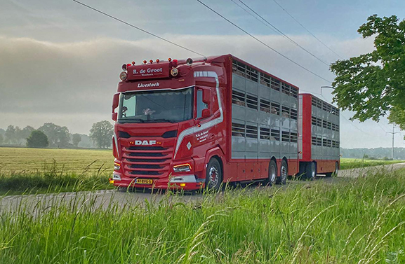 Meerkerker Robin de Groot in de race voor 'Mooiste Truck van Nederland'