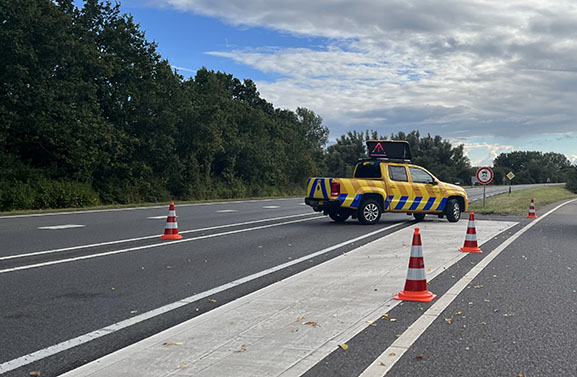 Dodelijk ongeval met meerdere gewonden op de N233 bij Kesteren