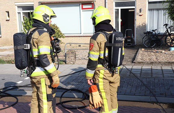 Brandje in slaapkamer van woonhuis in Ochten