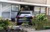 Automobilist ramt gevel in Tiel