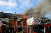 Grote woningbrand in Leerdam